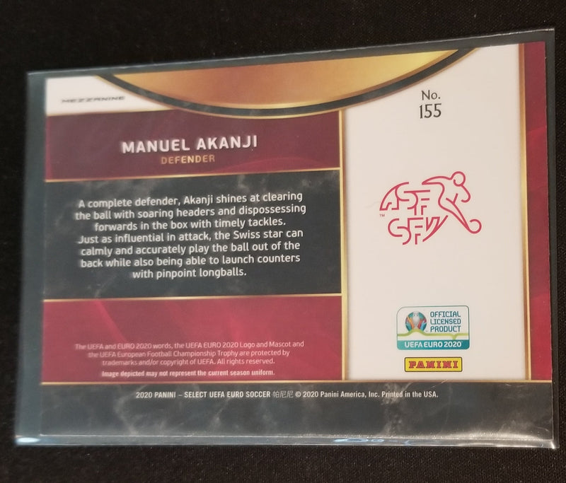 2020 PANINI SELECT EURO - MEZZANINE - M. AKANJI -