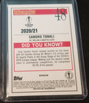 2020 TOPPS MERLIN UEFA EUROPA LEAGUE - REFRACTOR - S. TONALI -