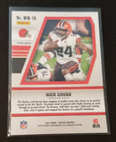 2021 PANINI MOSAIC - SILVER MOSAIC PRIZM - WILL TO WIN - N. CHUBB -