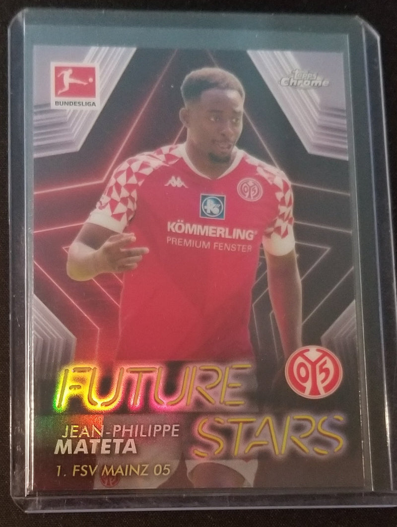 2021 TOPPS CHROME BUNDESLIGA - FUTURE STARS -  J. MATETA -