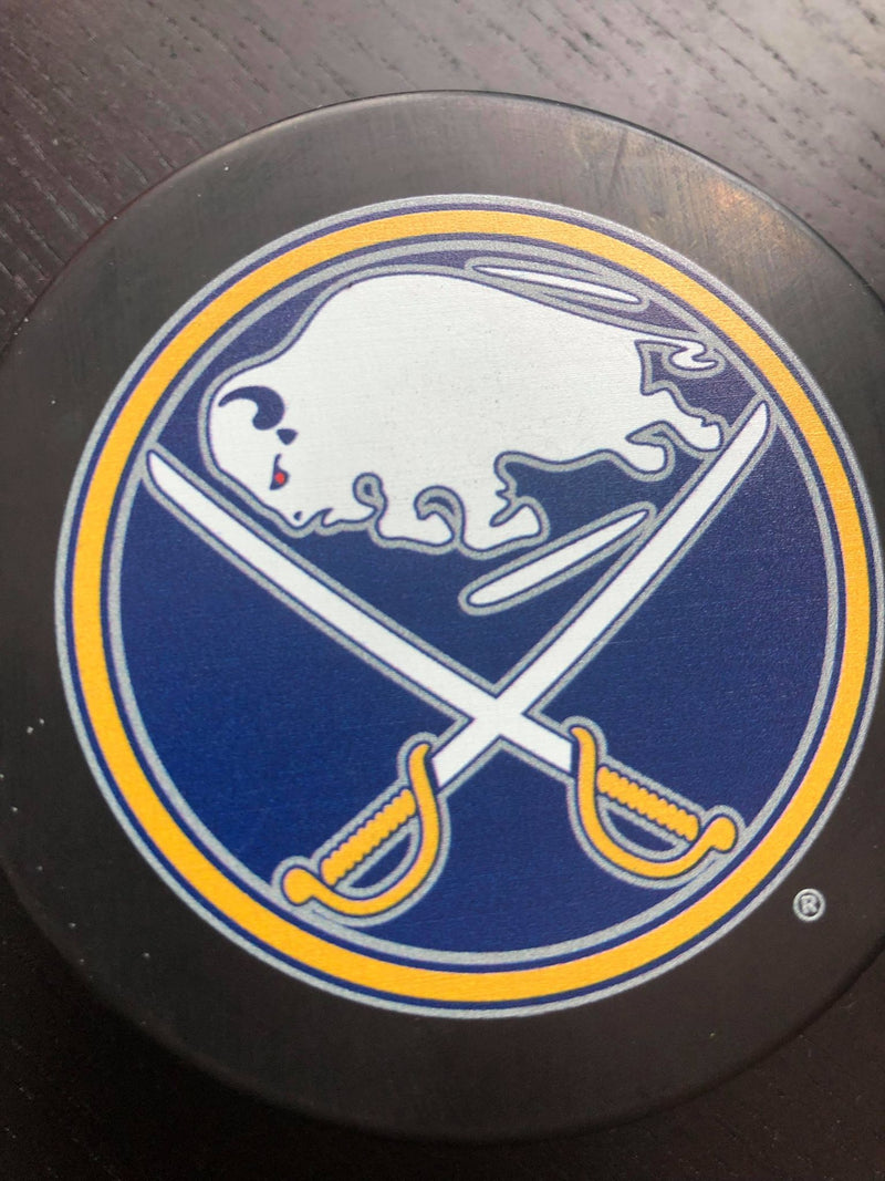 NHL TEAM LOGO HOCKEY PUCK