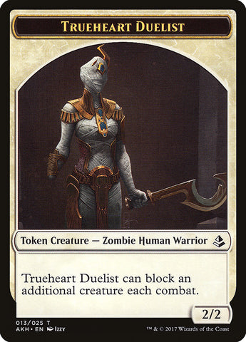 Trueheart Duelist [Amonkhet Tokens]