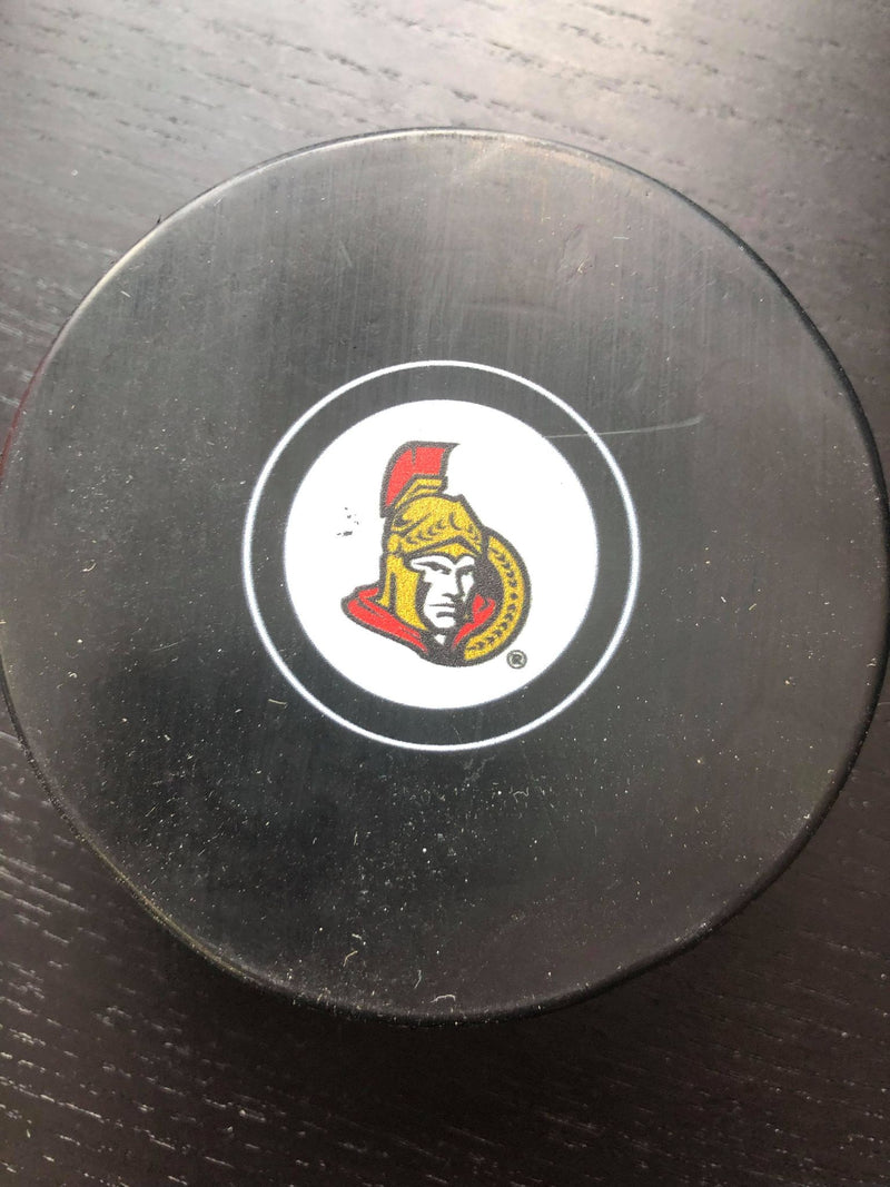 NHL TEAM LOGO HOCKEY PUCK