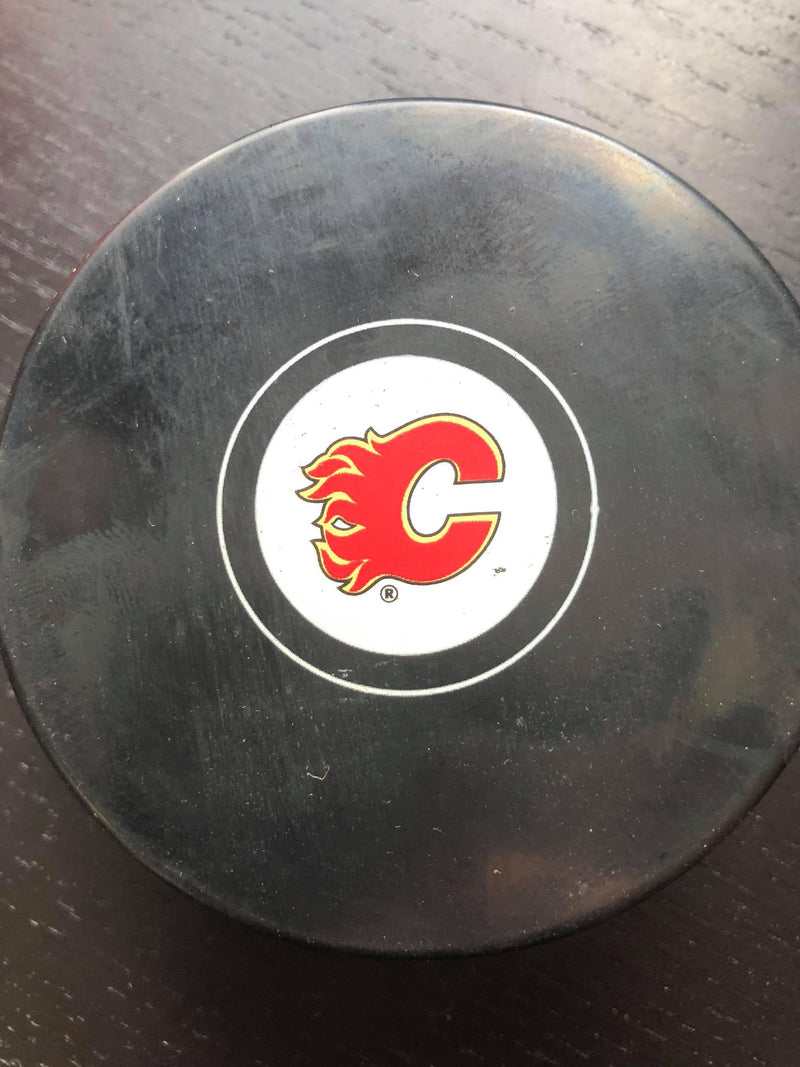 NHL TEAM LOGO HOCKEY PUCK