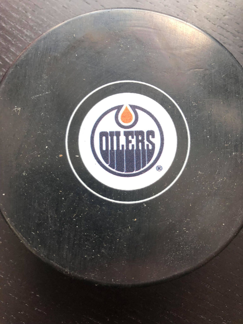 NHL TEAM LOGO HOCKEY PUCK