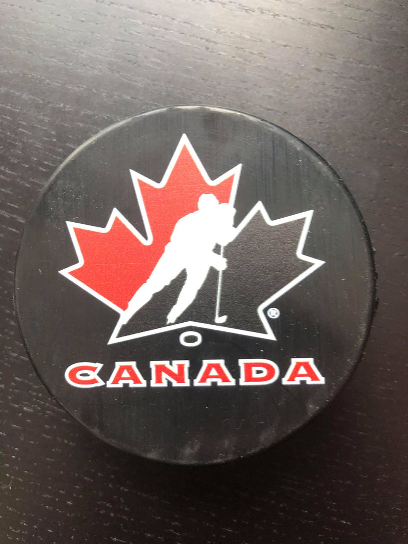 NHL TEAM LOGO HOCKEY PUCK