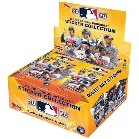 2020 TOPPS BASEBALL STICKER BOX