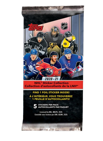2020 TOPPS HOCKEY STICKER PACK