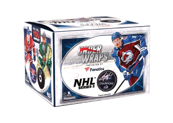 2021 FANATICS UNDER WRAPS NHL SERIES 2 AUTOGRAPHED PUCK