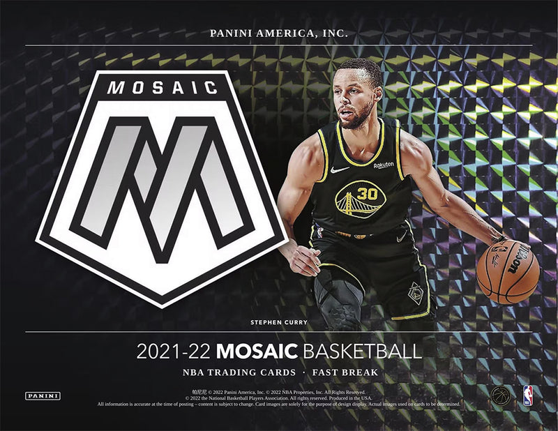 2021 PANINI MOSAIC BASKETBALL FAST BREAK HOBBY BOX