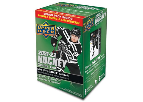 2021 UPPER DECK SERIES TWO HOCKEY BLASTER BOX