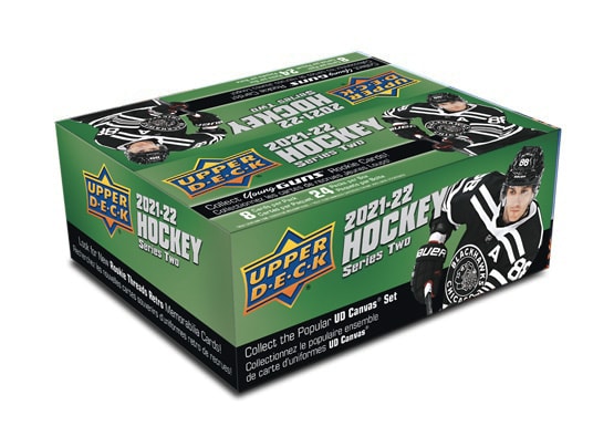 2021 UPPER DECK SERIES TWO HOCKEY RETAIL BOX