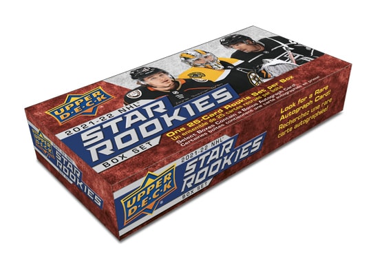 2021 UPPER DECK HOCKEY ROOKIE BOX SET