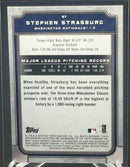 2019 TOPPS MUSEUM COLLECTION - S. STRASBURG -