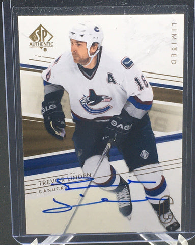2014 UPPER DECK SP AUTHENTIC - T. LINDEN - #86 - AUTOGRAPH