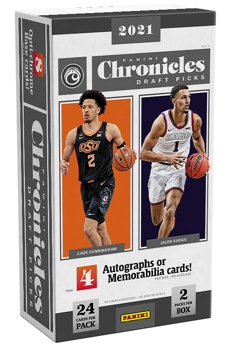 2021 PANINI CHRONICLES DRAFT PICKS BASKETBALL HOBBY BOX