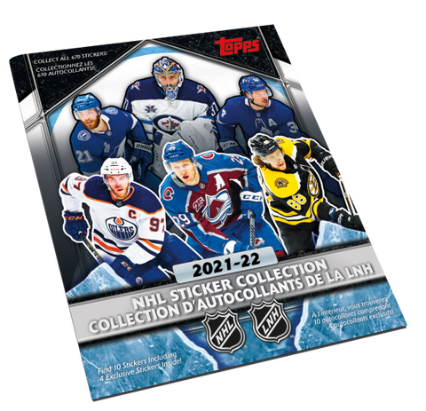 2021 TOPPS HOCKEY STICKER ALBUM