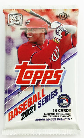 2021 TOPPS SERIES ONE BASEBALL HOBBY PACK