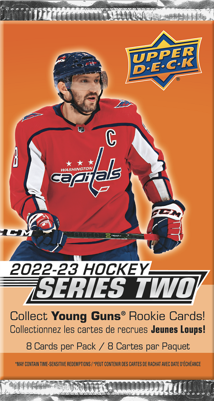 2022 UPPER DECK SERIES TWO GRAVITY FEED RETAIL PACK