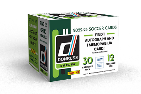 2022 PANINI DONRUSS SOCCER HOBBY BOX