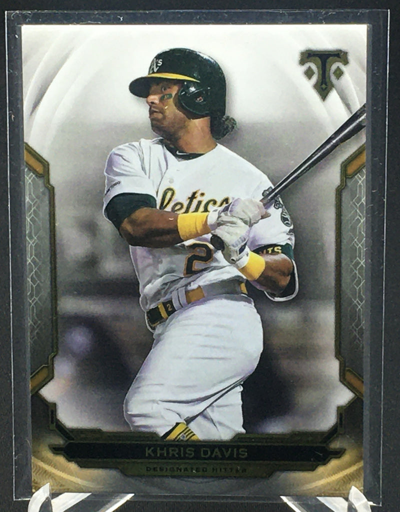 2019 TOPPS TRIPLE THREADS - K. DAVIS -