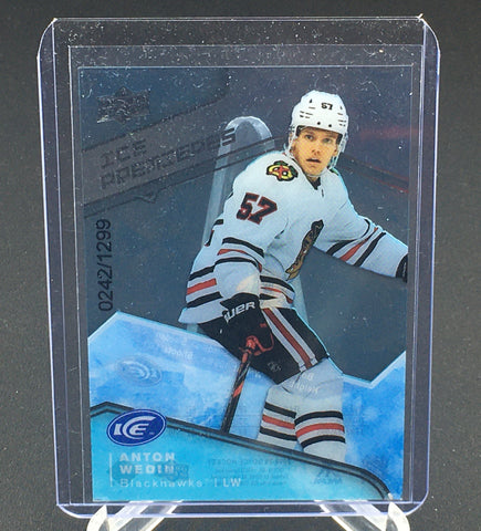 2019 UPPER DECK ICE - ICE PREMIERES - A. WEDIN - #57 - #'D/1299 - RC