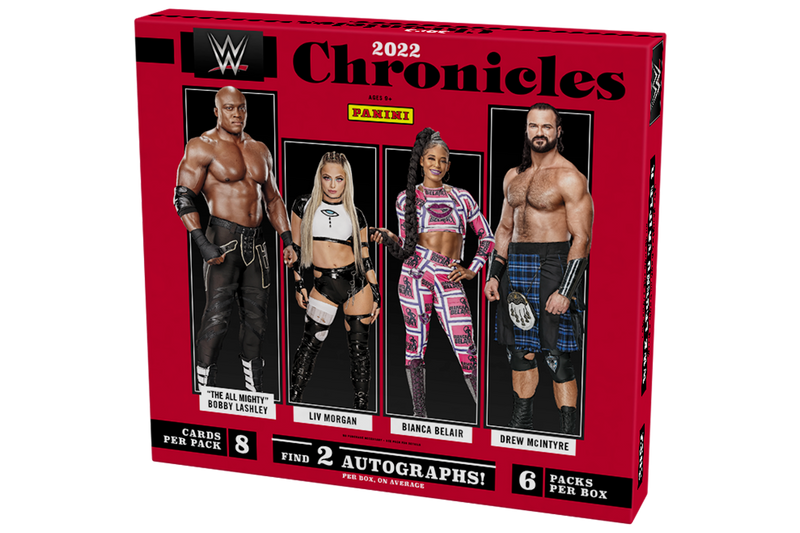 2022 PANINI CHRONICLES WWE HOBBY BOX