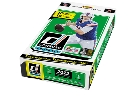 2022 PANINI DONRUSS FOOTBALL HOBBY BOX