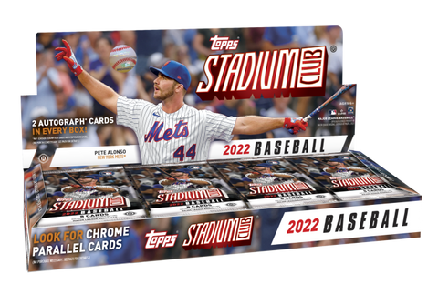 2022 TOPPS STADIUM CLUB BASEBALL HOBBY BOX