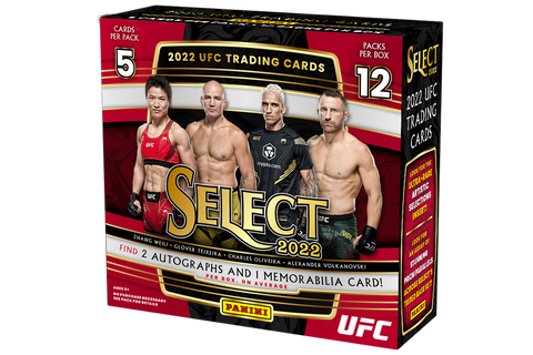 2022 PANINI SELECT UFC HOBBY BOX