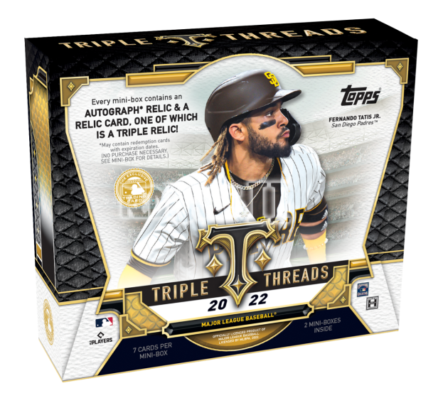 2022 TOPPS TRIPLE THREADS BASEBALL HOBBY MASTER BOX