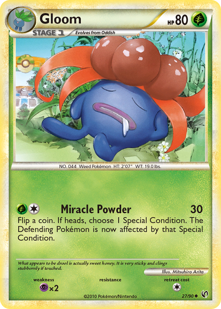 Gloom (27/90) [HeartGold & SoulSilver: Undaunted]