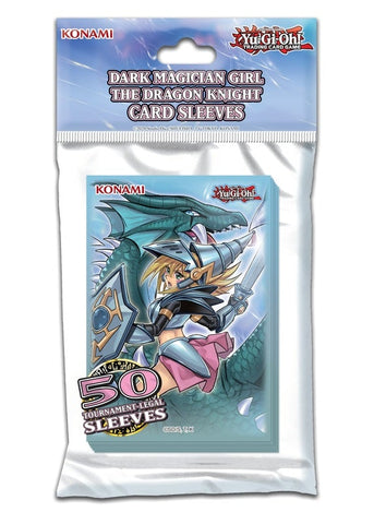 KONAMI YU-GI-OH! DARK MAGICIAN GIRL ART SLEEVES 50 PACK