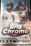 2021 TOPPS CHROME BASEBALL HOBBY BOX