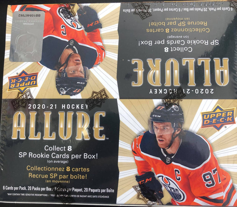 2020 UPPER DECK ALURE HOCKEY RETAIL BOX