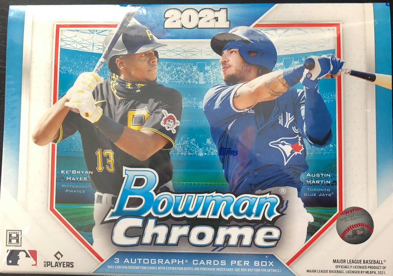 2021 BOWMAN CHROME BASEBALL HTA BOX