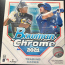 2021 TOPPS BOWMAN CHROME BASEBALL LITE HOBBY BOX
