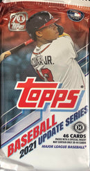 2021 TOPPS UPDATE SERIES BASEBALL JUMBO HOBBY PACK