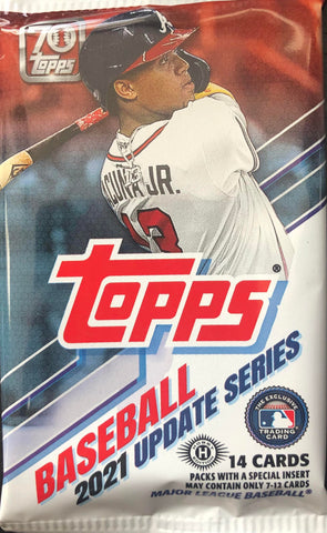 2021 TOPPS UPDATE SERIES BASEBALL HOBBY PACK