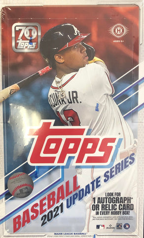 2021 TOPPS UPDATE SERIES BASEBALL HOBBY BOX