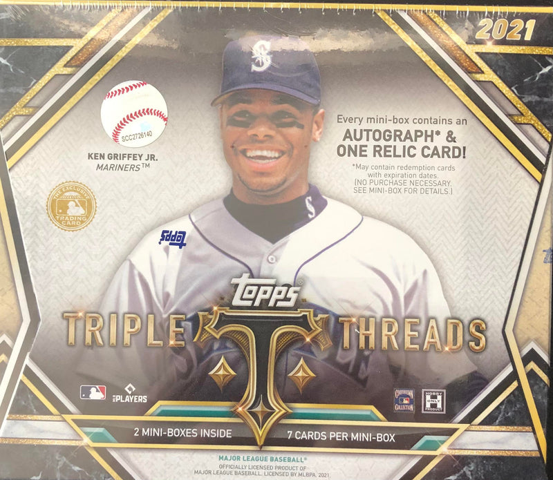 2021 TOPPS TRIPLE THREADS BASEBALL HOBBY MASTER BOX