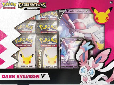 POKEMON CELEBRATIONS COLLECTION BOX DARK SYLVEON V