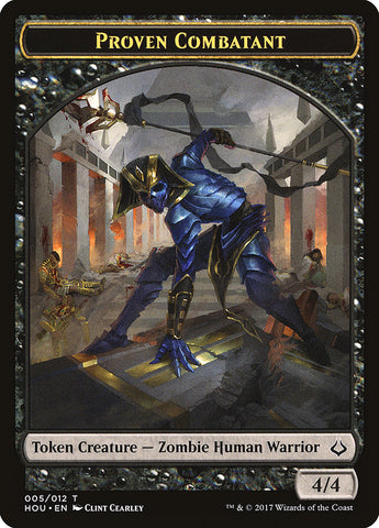 Proven Combatant [Hour of Devastation Tokens]