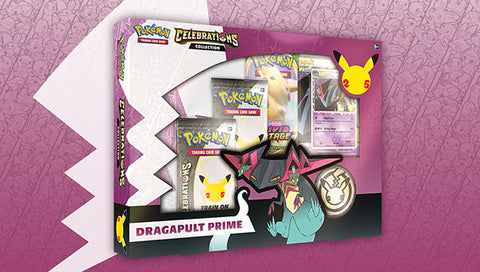 POKEMON CELEBRATIONS DRAGAPULT PRIME BOX