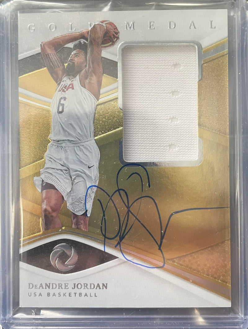 2019 PANINI OPULENCE - GOLD MEDAL - D. JORDAN - #GJA-DJ - #'D/79 - RELIC - AUTOGRAPH