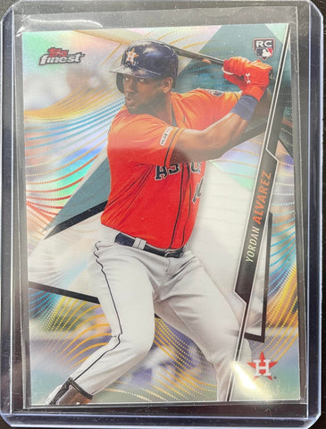 2020 TOPPS FINEST - REFRACTOR - Y. ALVAREZ - #50 - RC