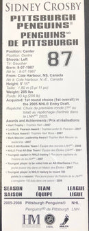 NHL MINT TICKETS - SIDNEY CROSBY - SOLID BRONZE MEDALLION