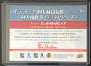 2021 UPPER DECK TIM HORTONS - HOCKEY HEROES - SINGLES -