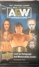 2021 UPPER DECK AEW WRESTLING HOBBY PACK