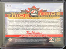 2021 UPPER DECK TIM HORTONS TEAM CANADA - TRIOS - M. MESSIER / W. GRETZKY / M. LEMIEUX -